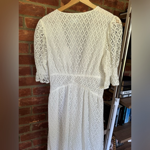 VICI Collection Lace Puff Sleeve Long Dress - Picture 9 of 10